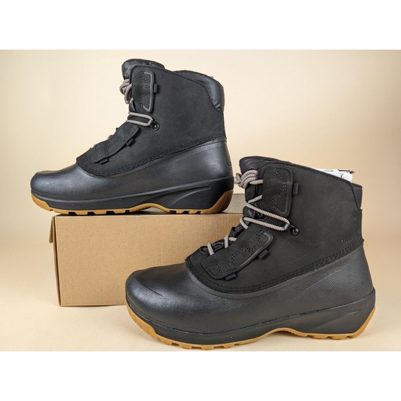 The North Face Shellista IV Shorty Waterproof Boots Womens 9 Black Shoes NWB - Picture 3 of 13